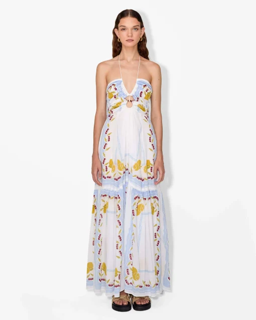 CERISE MAXI DRESS