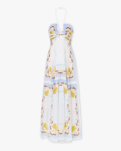 CERISE MAXI DRESS