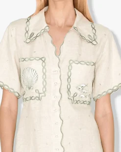 LA MER SHIRT DRESS