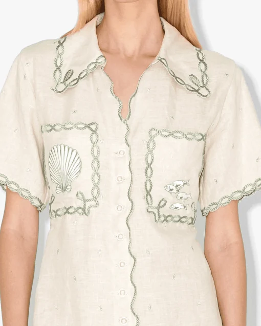 LA MER SHIRT DRESS